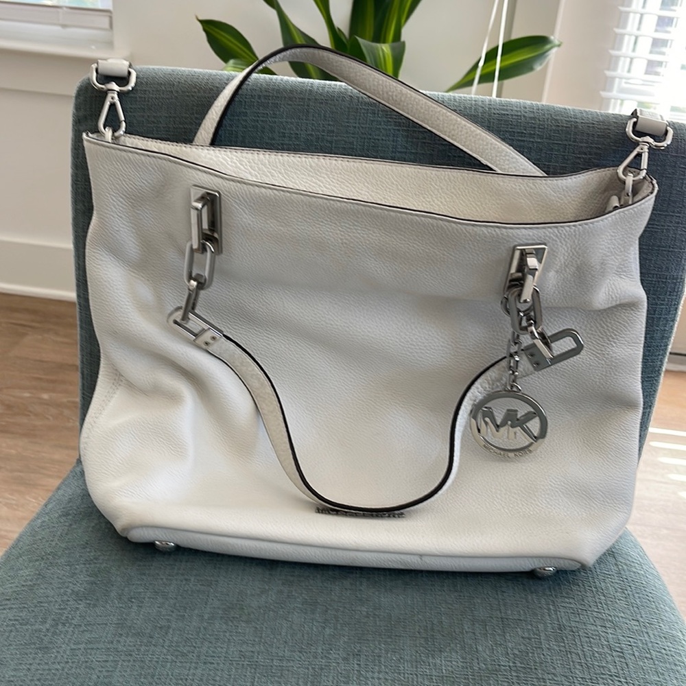 MK white bag